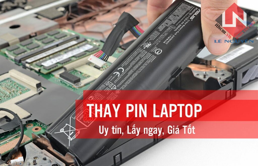 Thay Pin Laptop Quận Gò Vấp