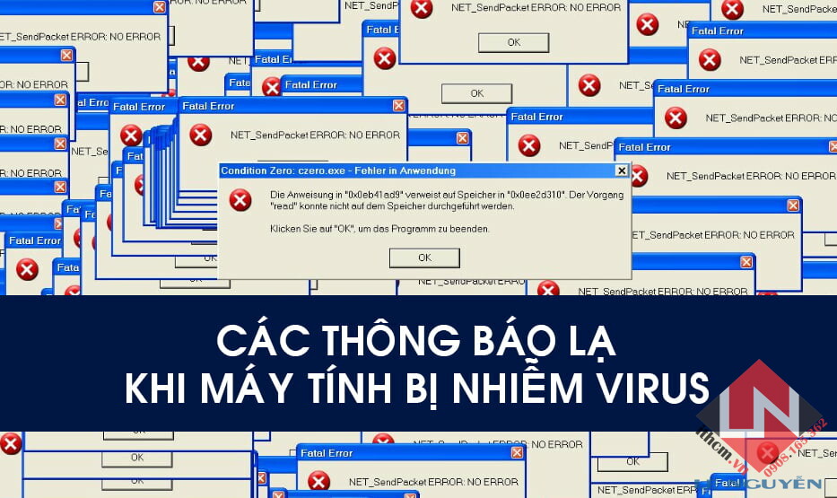 Sửa Máy Tính Nhiễm Virus Quận Tân Bình – Giá Rẻ Uy Tín – Dịch Vụ Tận Nơi