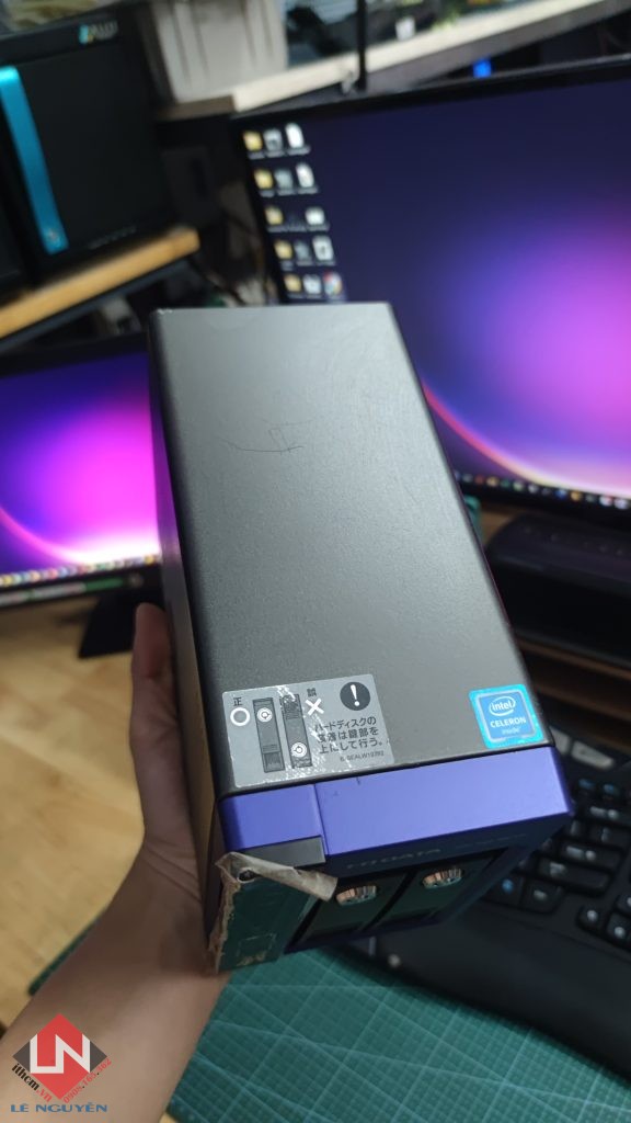 NAS Nhật IO DATA N3160 2 BAY HDD 4GB RAM