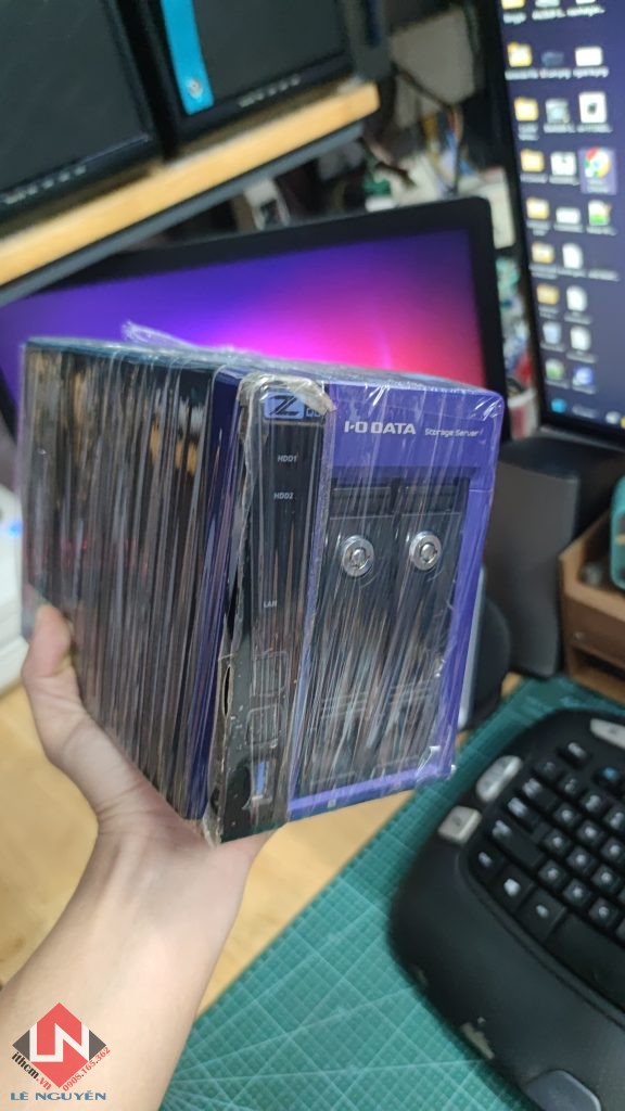 NAS Nhật IO DATA N3160 2 BAY HDD 4GB RAM