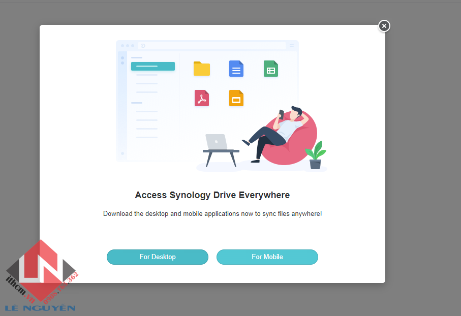 Hướng dẫn cài đặt sử dụng Synology Drive đồng bộ dữ liệu máy tính & điện thoại