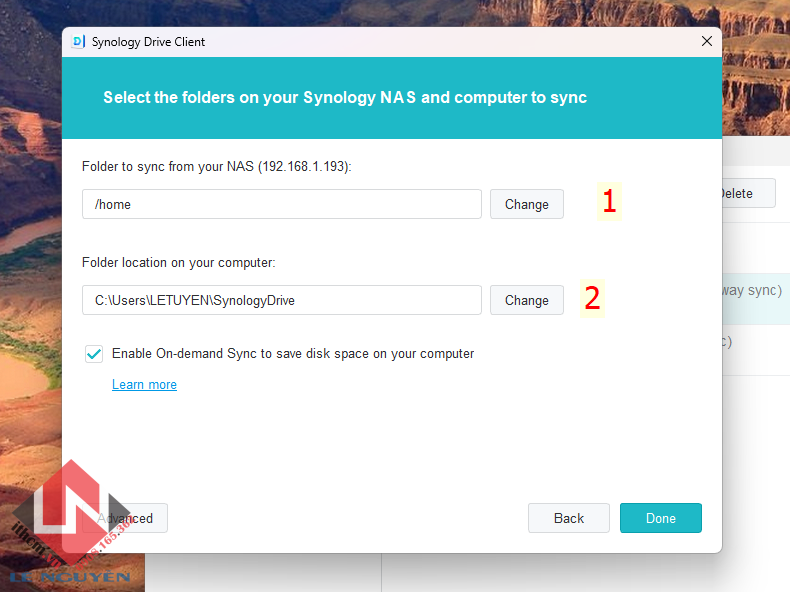 Hướng dẫn cài đặt sử dụng Synology Drive đồng bộ dữ liệu máy tính & điện thoại
