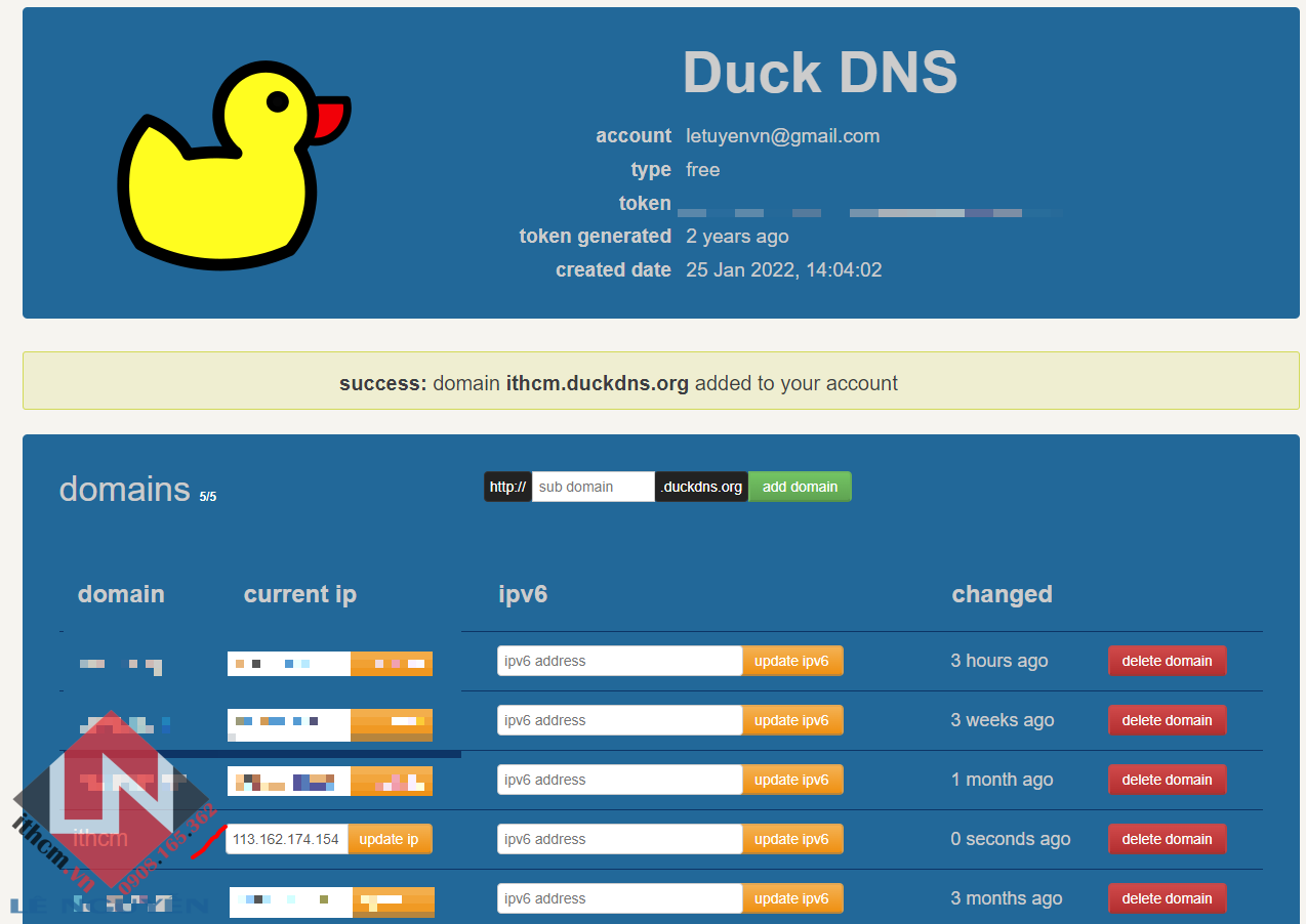 Hướng dẫn cài đặt tên miền Duck DNS để truy cập từ xa vào NAS Synology/Xpenology