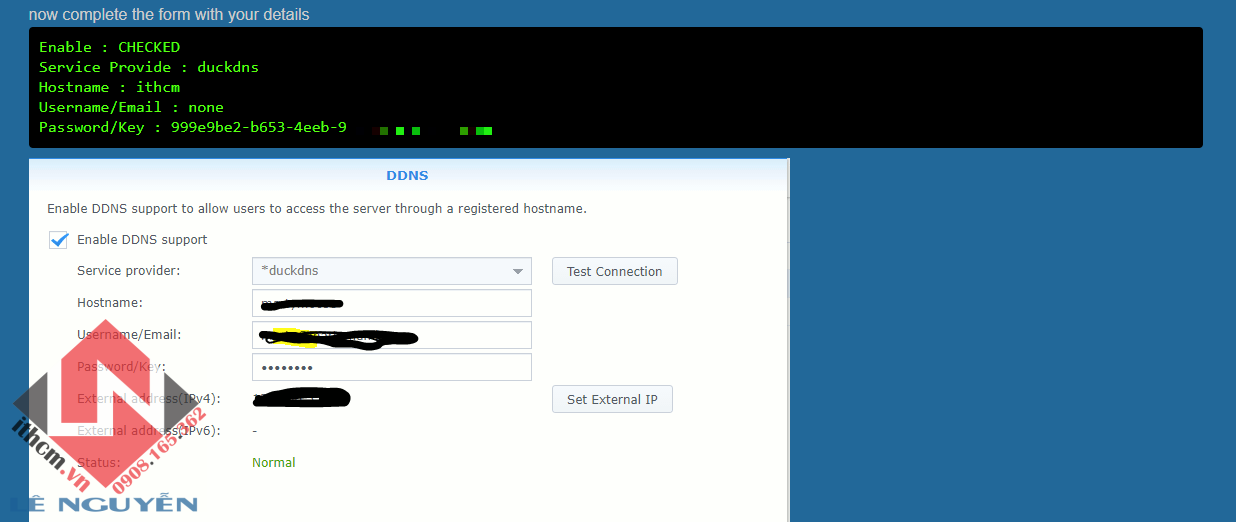 Hướng dẫn cài đặt tên miền Duck DNS để truy cập từ xa vào NAS Synology/Xpenology