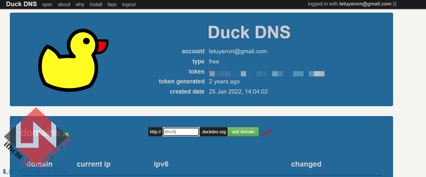 Hướng dẫn cài đặt tên miền Duck DNS để truy cập từ xa vào NAS Synology/Xpenology