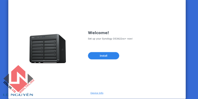 Hướng dẫn từng bước cài đặt Synology / Xpenology 7.2.2