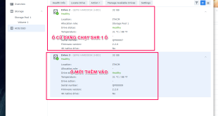 Hướng dẫn cấu hình khi lắp thêm ổ cứng thứ 2, 3, 4 vào NAS Synology/ Xpenology