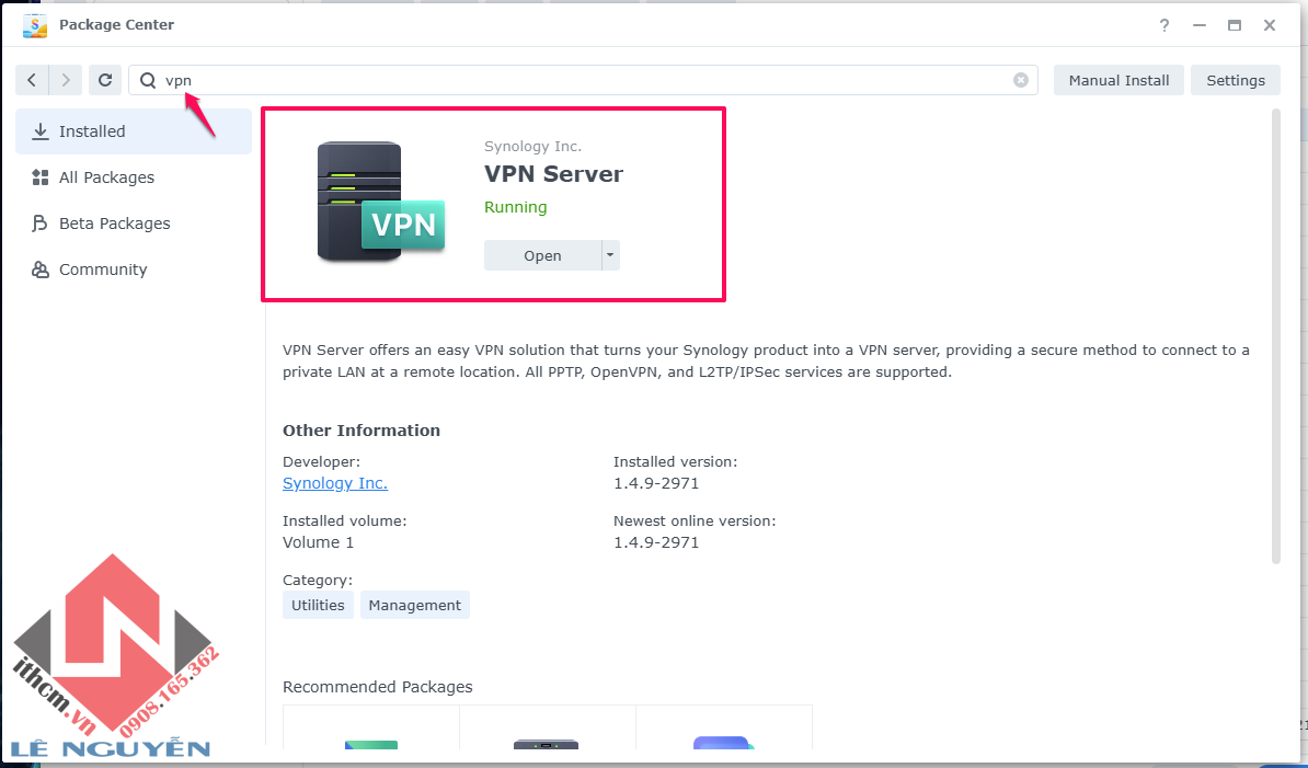 Hướng dẫn chi tiết cách cài đặt OpenVPN trên NAS Synology và cài đặt trên máy tính