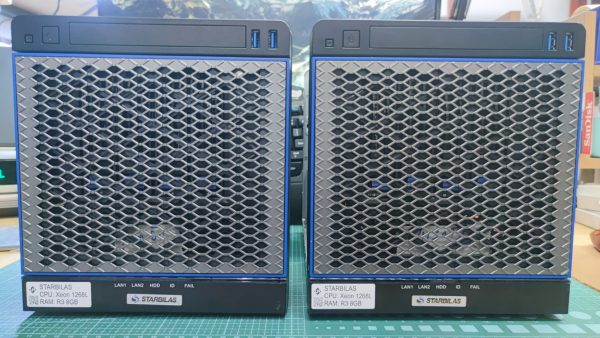 NAS STARBILAS E3-1268L 16Gb RAM chạy SYNOLOGY