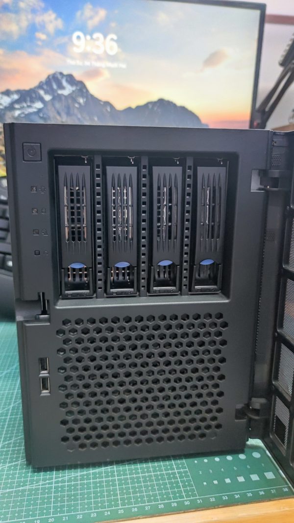 NAS Nhật Starbilas NWS 4130T chạy Xpenology Ram 4Gb, 4 bay HDD, Hiệu suất mạnh mẽ, tiết kiệm năng lượng.