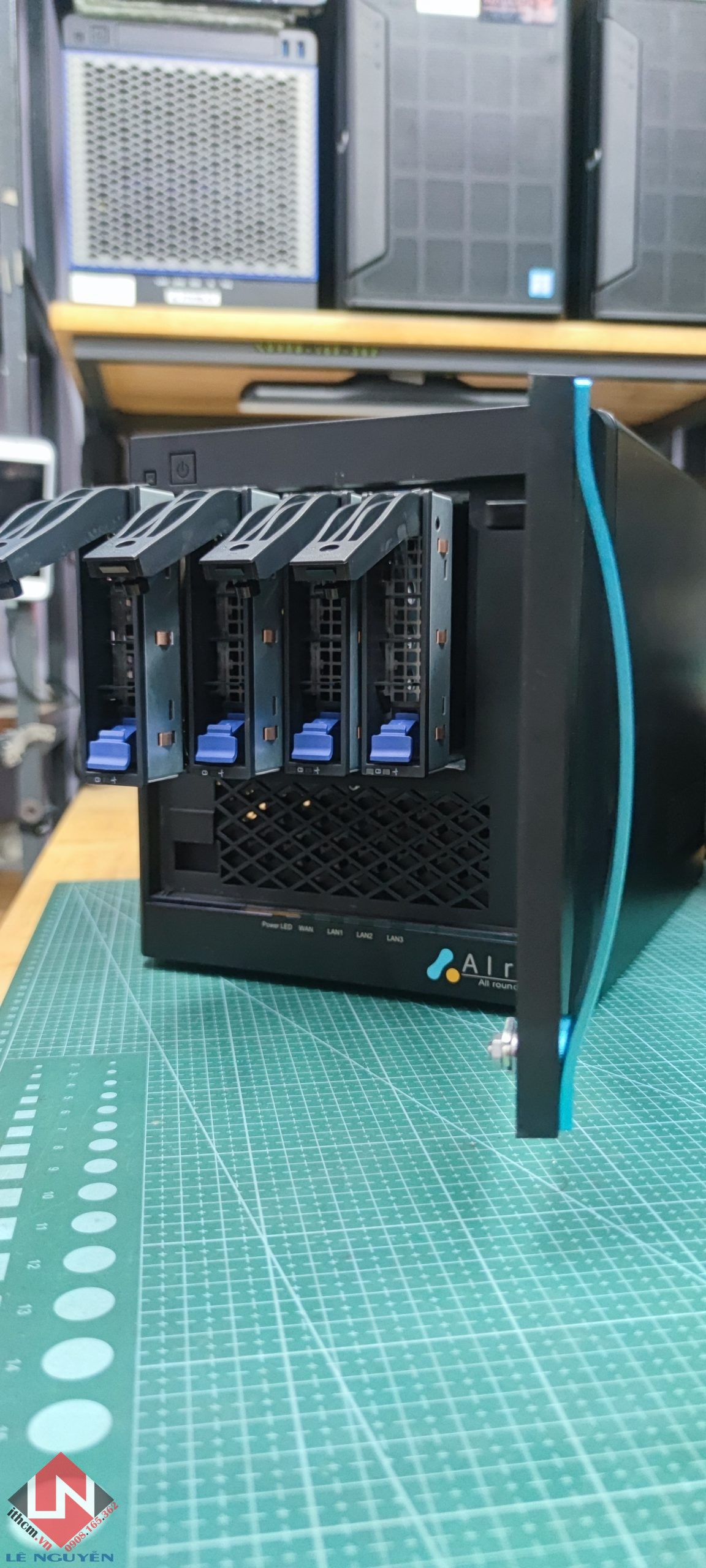 NAS Nhật Alrit C3538 chạy XPENOLOGY / SYNOLOGY – Hiệu năng vượt trội, ổn định 24/7!