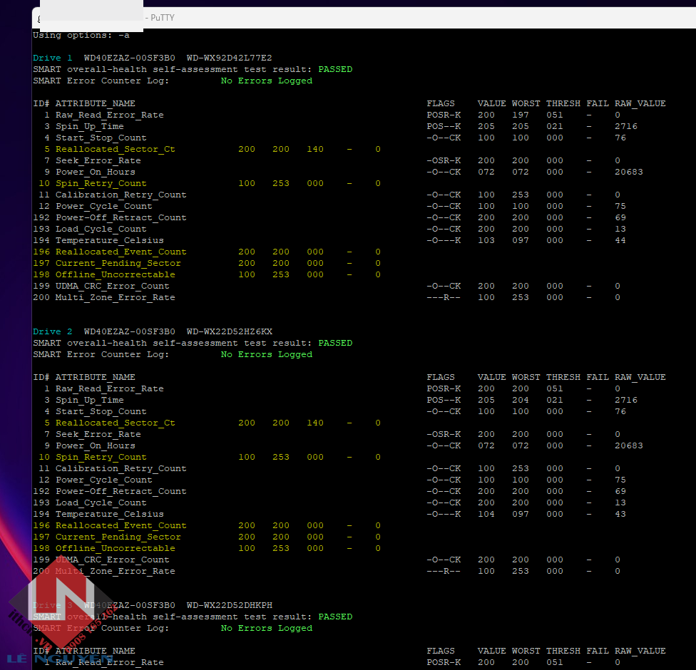Hướng Dẫn Kiểm Tra SMART INFO HDD/SSD Trên NAS Synology/ Xpenology