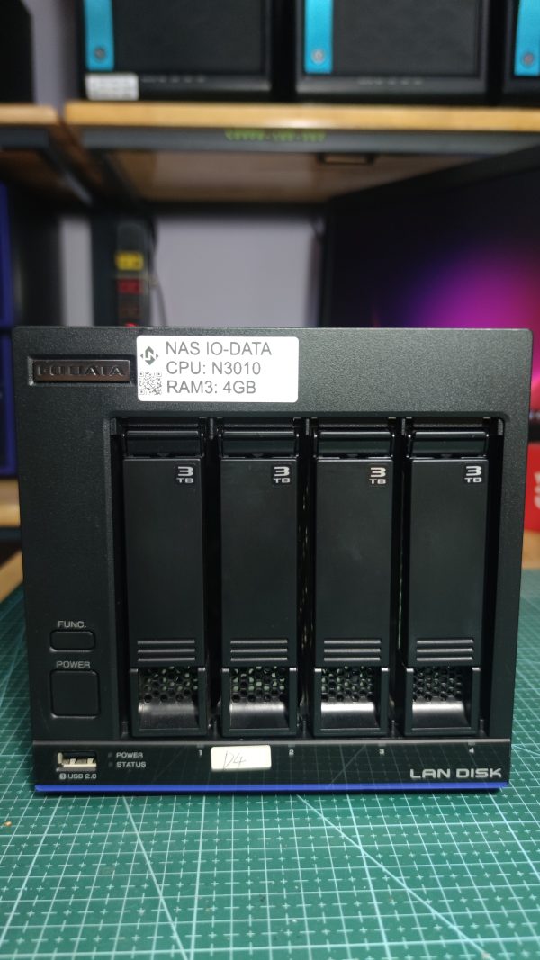 NAS Nhật IO DATA N3010 RAM 4GB chạy DSM Xpenology