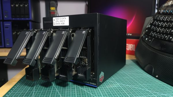 NAS Nhật IO DATA N3010 RAM 4GB chạy DSM Xpenology
