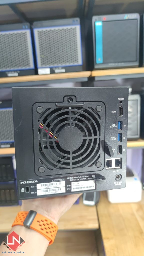 NAS Nhật IO DATA N3010 RAM 4GB chạy DSM Xpenology