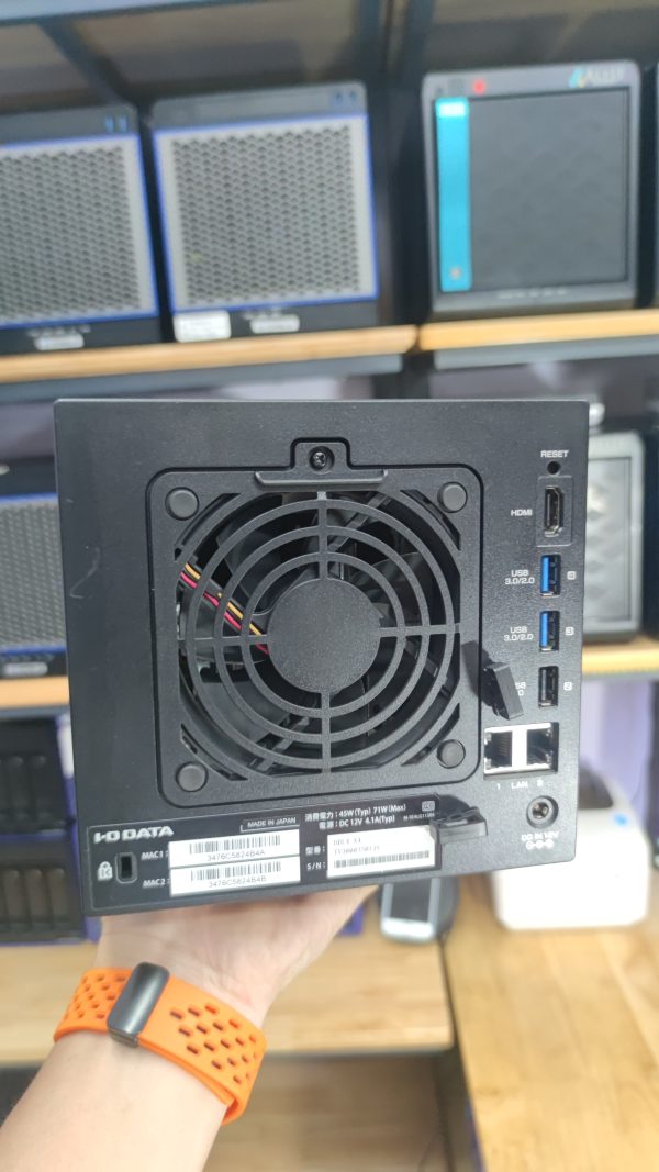 NAS Nhật IO DATA N3010 RAM 4GB chạy DSM Xpenology