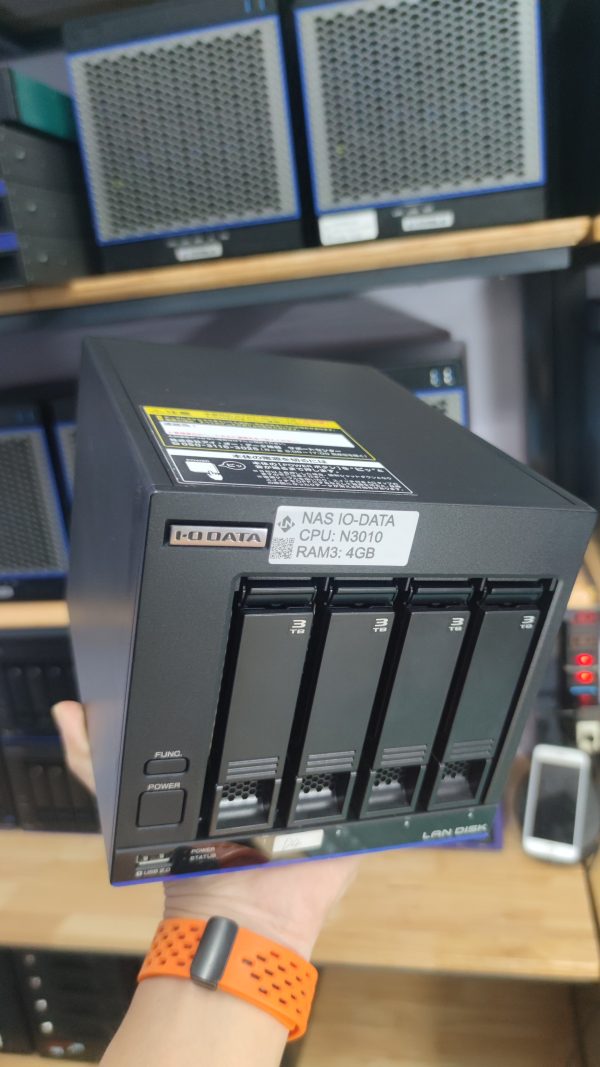 NAS Nhật IO DATA N3010 RAM 4GB chạy DSM Xpenology