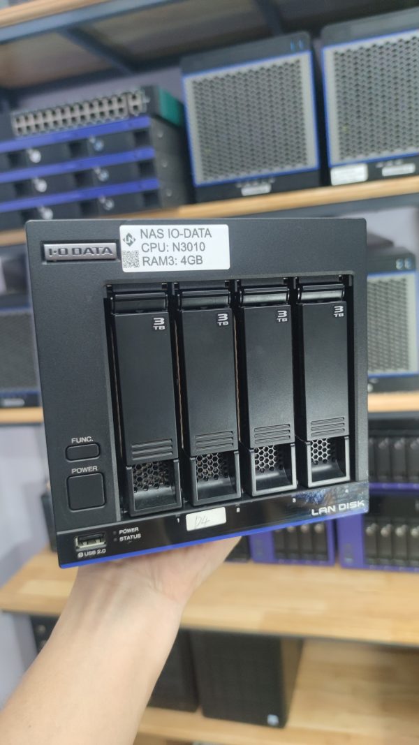 NAS Nhật IO DATA N3010 RAM 4GB chạy DSM Xpenology
