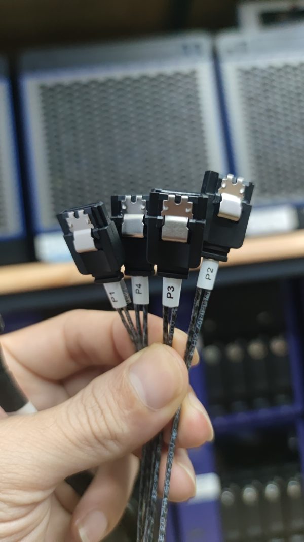Cable Oculink to 4-Sata dùng cho Starbilas Gen8