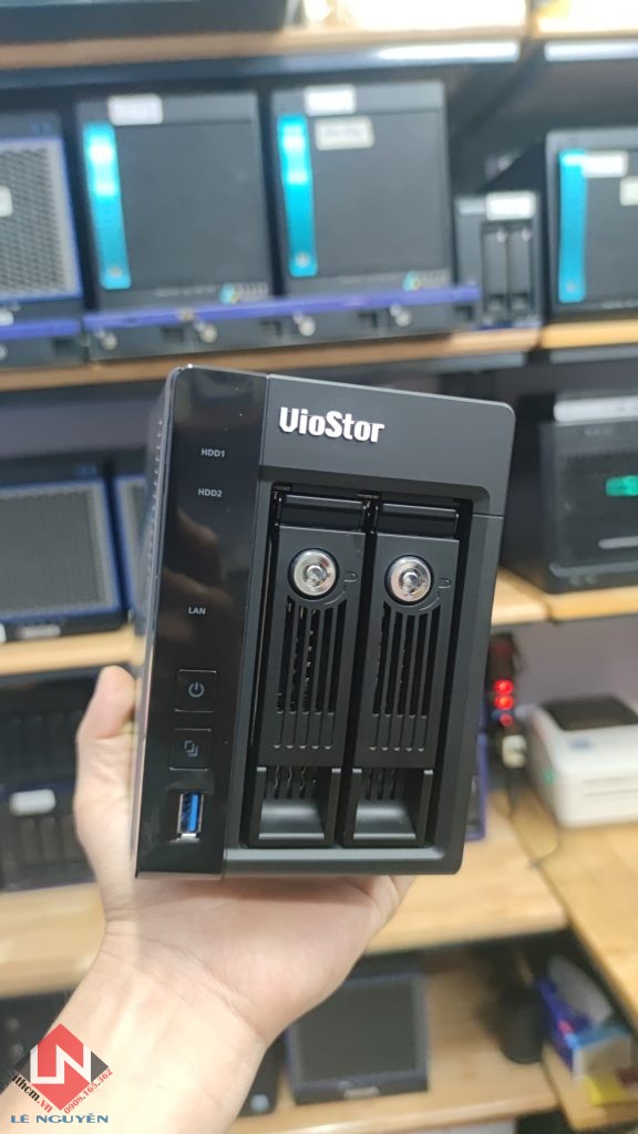 Nas QNAP (NVR Viostor) 2-bay HDD chạy Xpenology