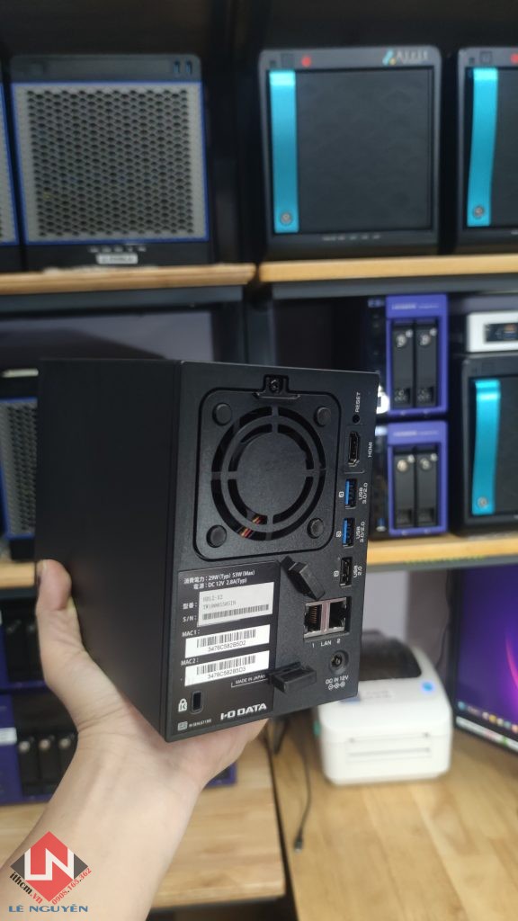 NAS Nhật IO DATA N3010 2-BAY HDD chạy os Xpenology, OMV, Casa OS