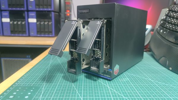 NAS Nhật IO DATA N3010 2-BAY HDD chạy os Xpenology, OMV, Casa OS