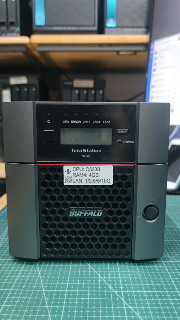 Nas Buffalo C3338 Ram 4GB 2-Bay LAN 10GbE chạy DSM Synology / Xpenology / Windows Server - Ảnh 5