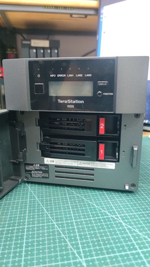 Nas Buffalo C3338 Ram 4GB 2-Bay LAN 10GbE chạy DSM Synology / Xpenology / Windows Server - Ảnh 4