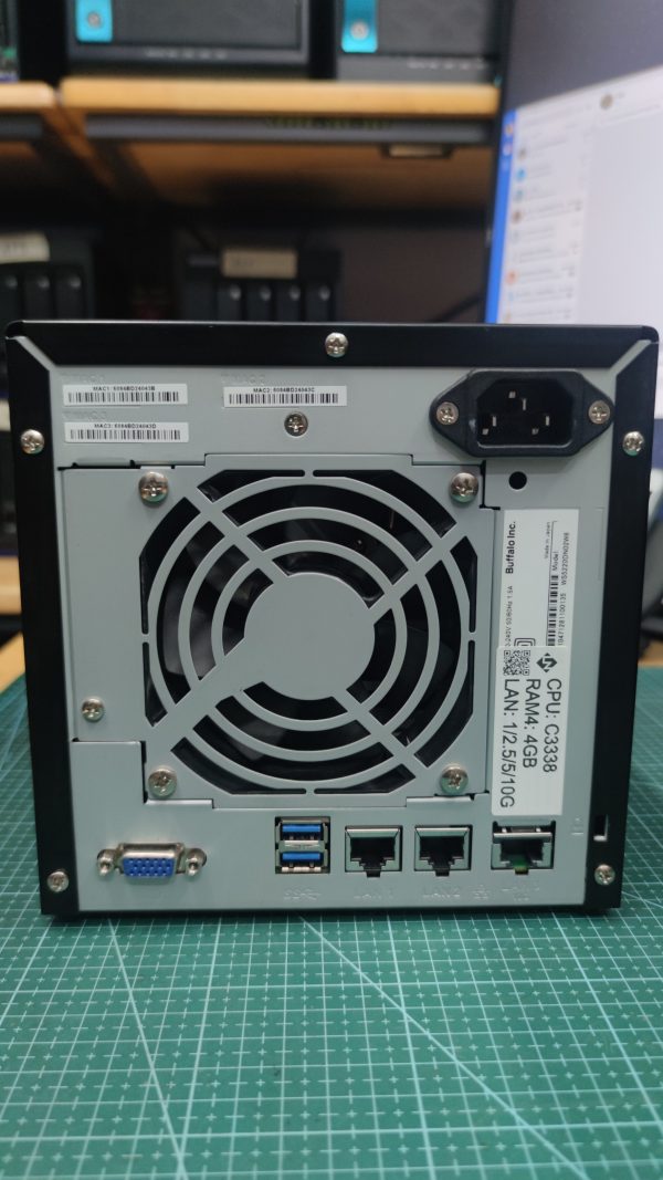 Nas Buffalo C3338 Ram 4GB 2-Bay LAN 10GbE chạy DSM Synology / Xpenology / Windows Server - Ảnh 2