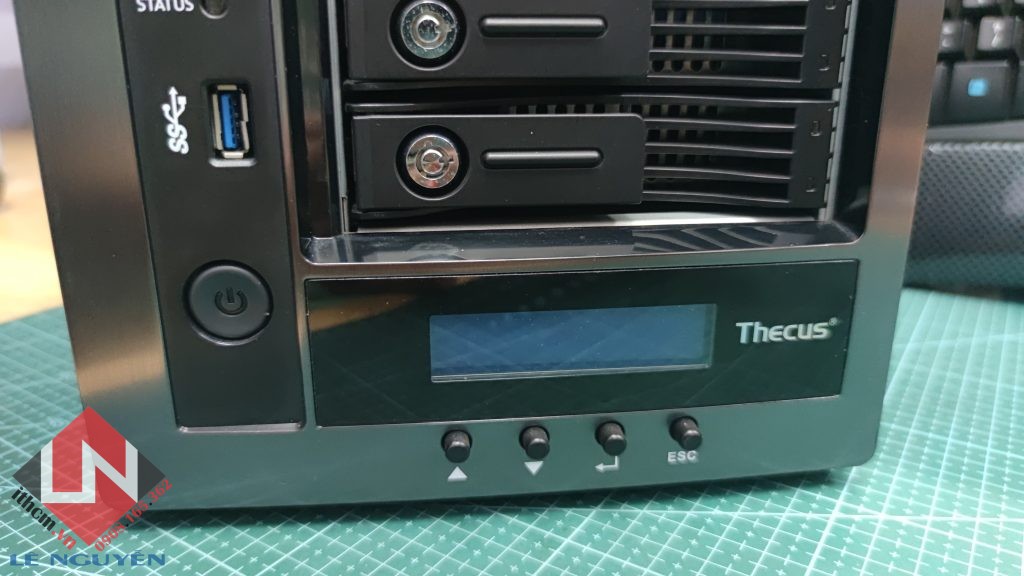 ✨ NAS Thecus J1900 5bay HDD – An toàn, tiết kiệm điện, chạy mượt DSM Xpenology