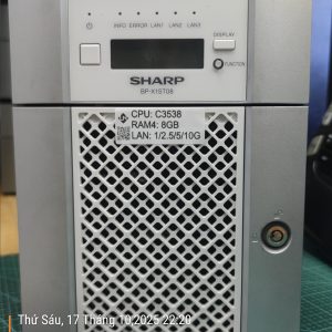 NAS SHARP C3538 10GbE – ngon bổ rẻ, tiết kiệm điện, chạy mượt DSM Xpenology