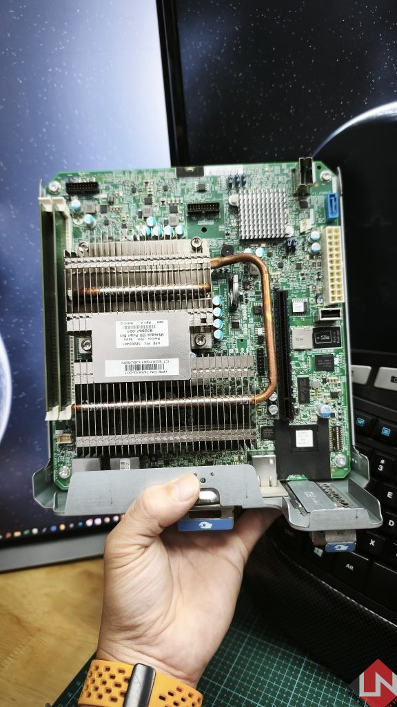 Hình ảnh chi tiết Bo mạch chủ MicroServer Gen8, CPU Xeon 1220