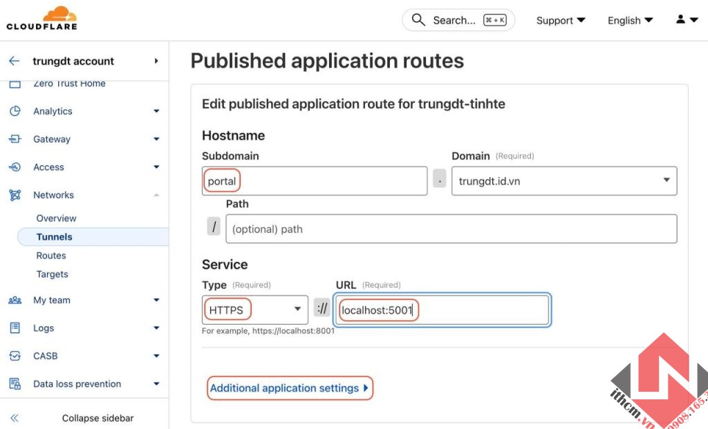 Hướng dẫn truy cập ứng dụng Synology NAS từ xa qua Cloudflare tunnel