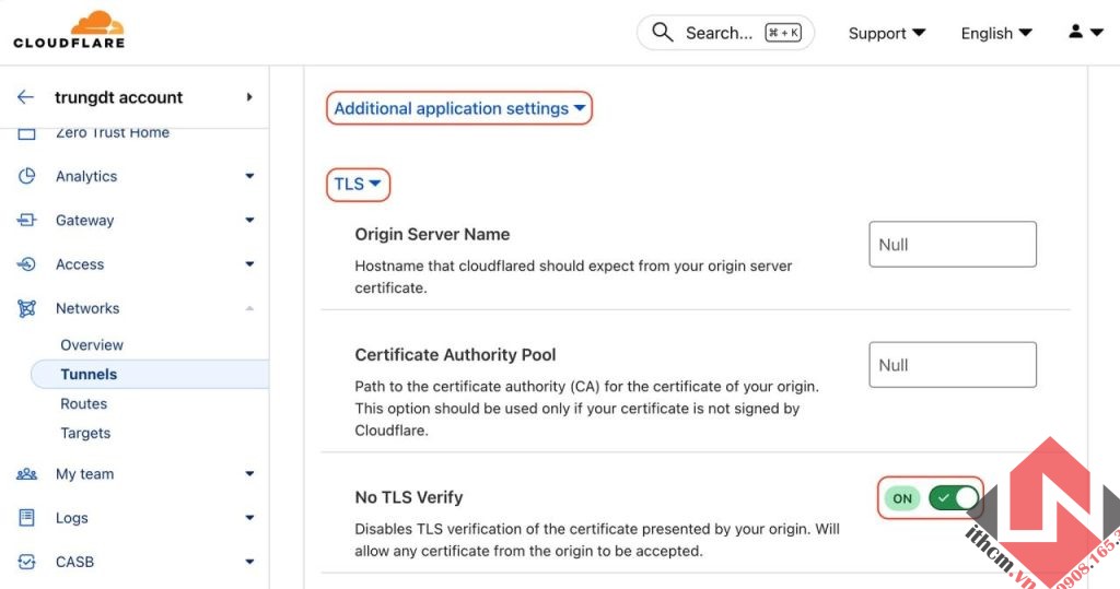 Hướng dẫn truy cập ứng dụng Synology NAS từ xa qua Cloudflare tunnel