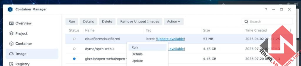 Hướng dẫn truy cập ứng dụng Synology NAS từ xa qua Cloudflare tunnel
