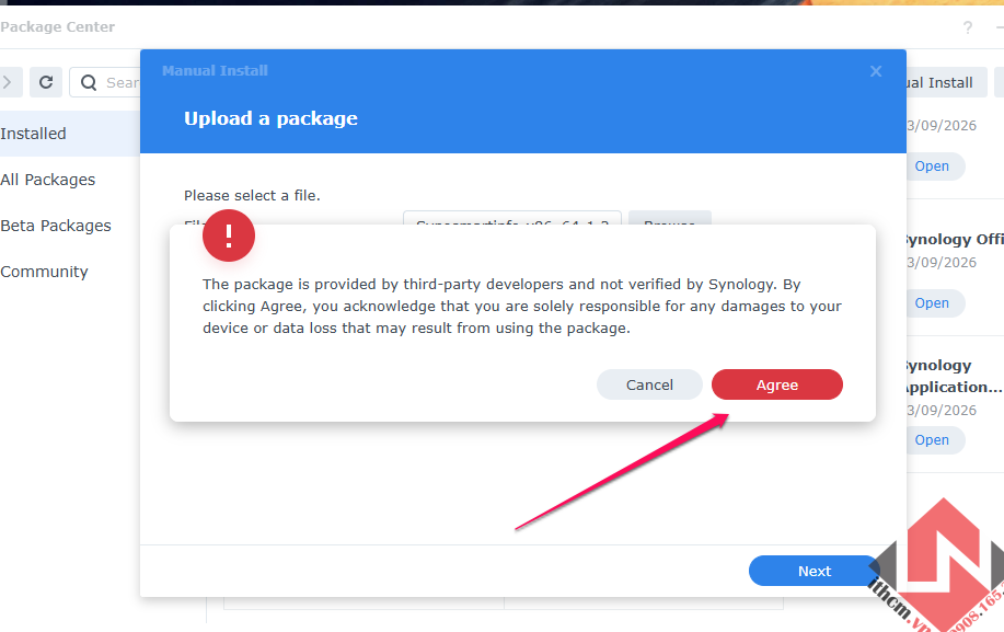Hướng dẫn kiểm tra sức khỏe ổ cứng trên NAS Synology / Xpenology