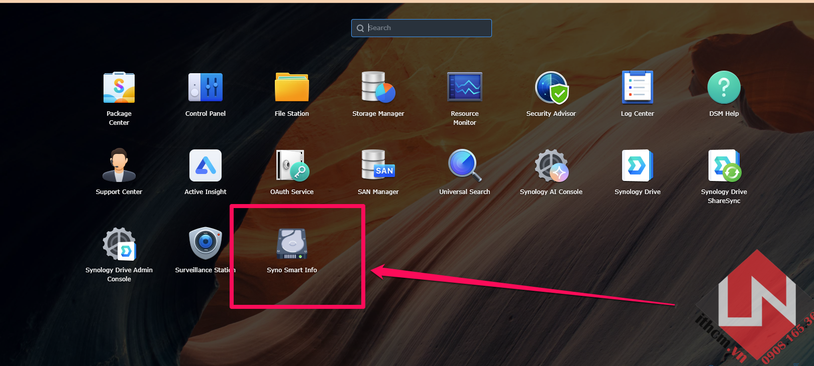 Hướng dẫn kiểm tra sức khỏe ổ cứng trên NAS Synology / Xpenology