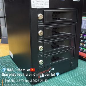 Nas StealthOne D440 - 4Bay chạy Xpenology / Omv / Unraid